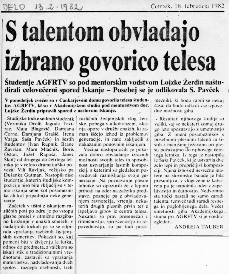 Ples pri Lojzki Žerdin